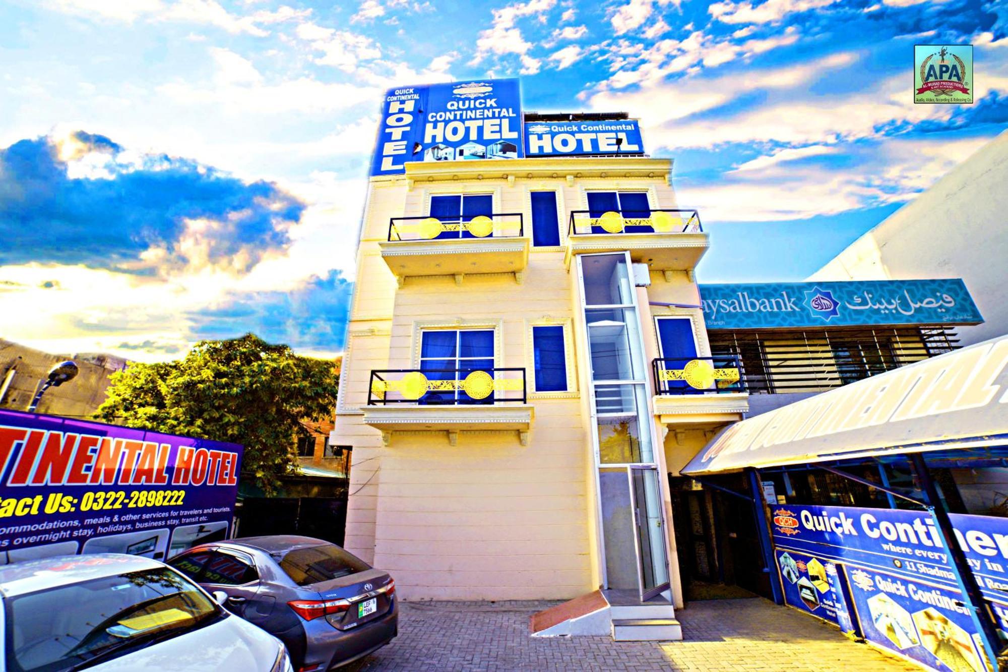 Quick Continental Hotel - Jail Road Лахор Экстерьер фото